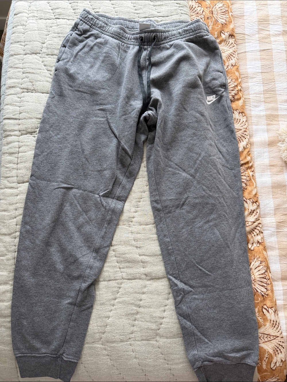 Nike Gray Logo Joggers